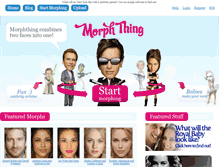 Tablet Screenshot of morphthing.com